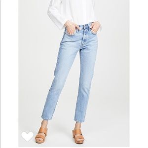 Levi’s 501 Skinny Jeans in Faded Wash size 27